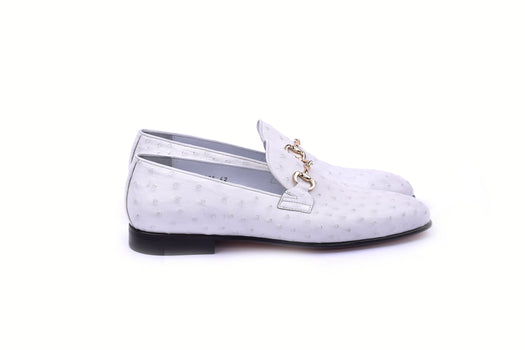 C02205-5405 Genuine Ostrich- White - Image 2
