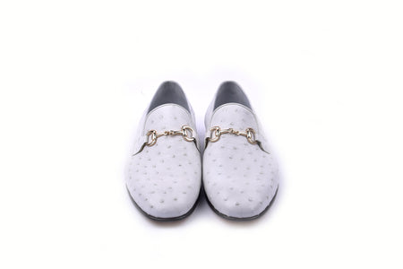 C02205-5405 Genuine Ostrich- White