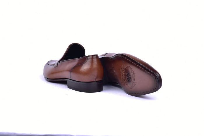 C09901-5470HS Tassel Loafer-Brown - Image 3