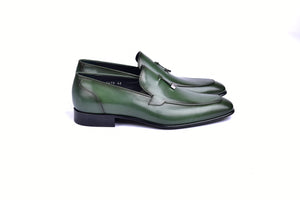 C09902-5470HS Tassel Loafer-Green - Image 2