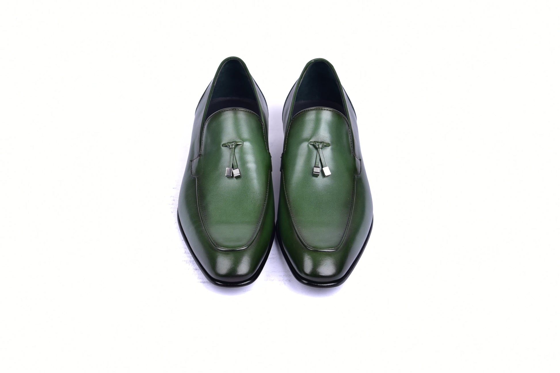 C09902-5470HS Tassel Loafer-Green - Image 4
