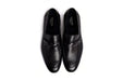 C160-5532 Deer skin Loafer- Black