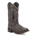 Laredo Spellbound Leather Boot - Luxe Black Ankle Boot