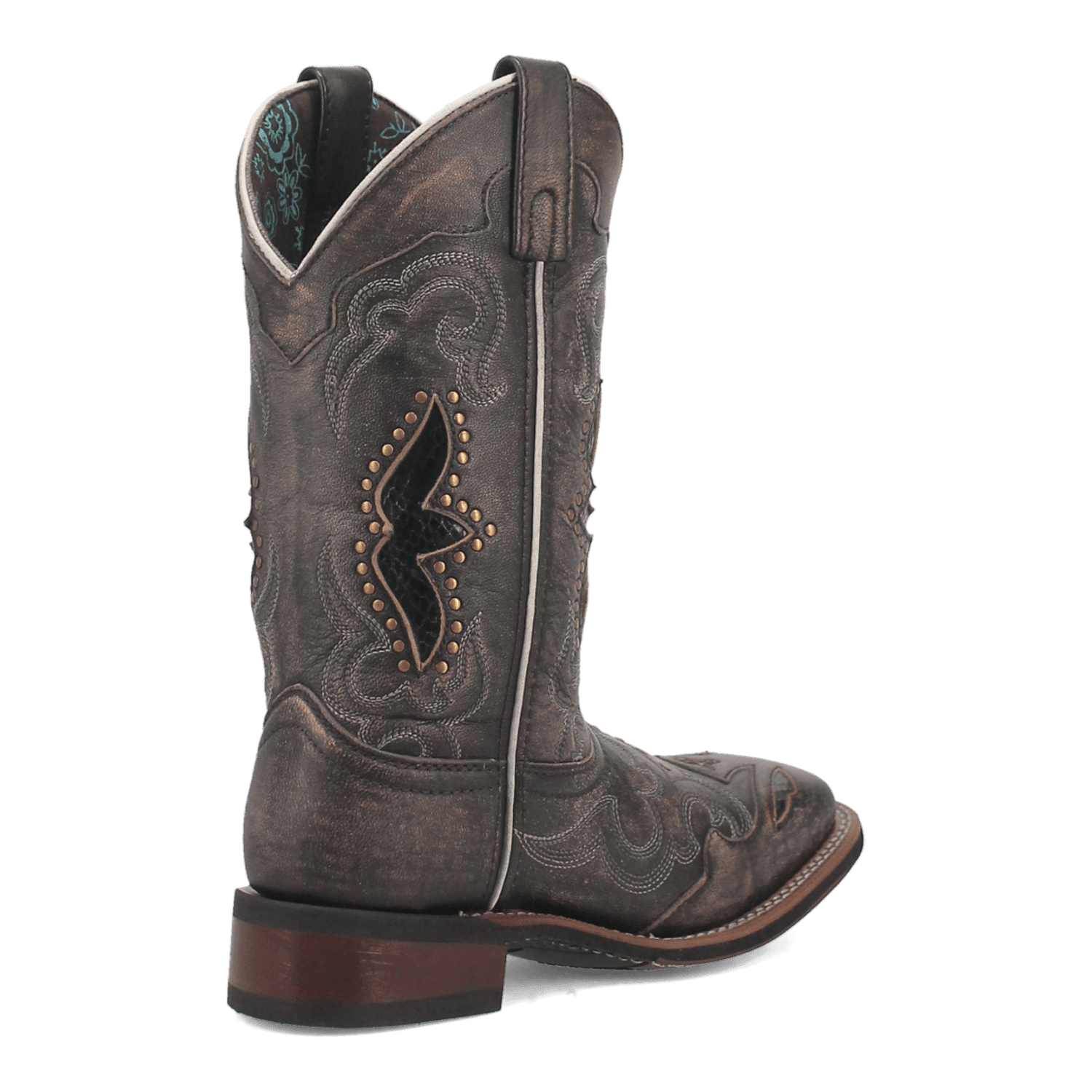 Laredo Spellbound Leather Boot - Luxe Black Ankle Boot