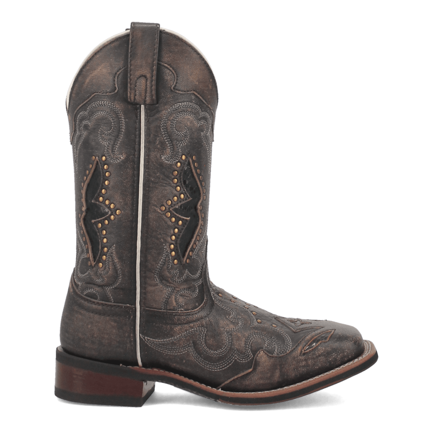 Laredo Spellbound Leather Boot - Luxe Black Ankle Boot