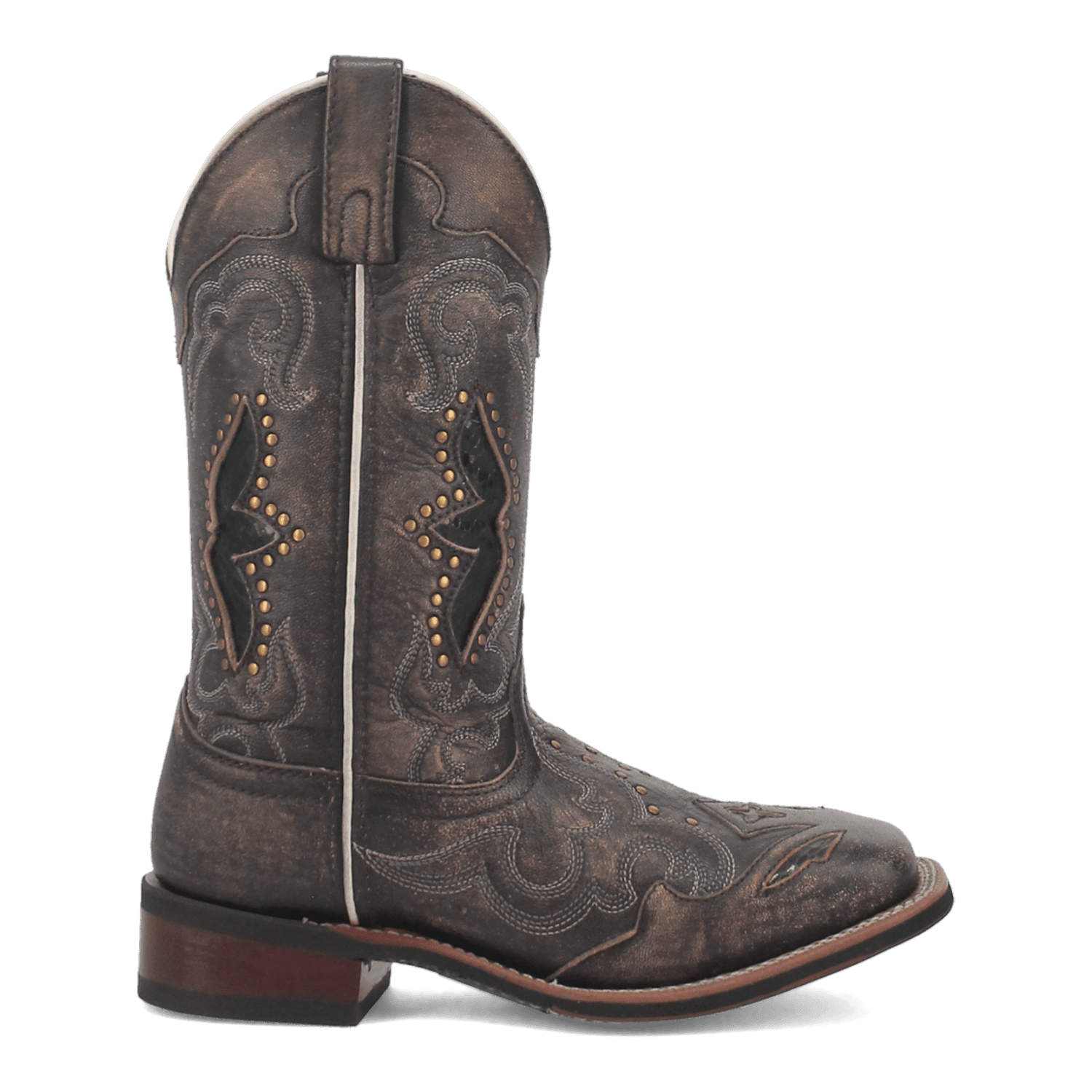 Laredo Spellbound Leather Boot - Luxe Black Ankle Boot