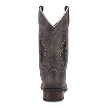 Laredo Spellbound Leather Boot - Luxe Black Ankle Boot