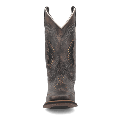 Laredo Spellbound Leather Boot - Luxe Black Ankle Boot