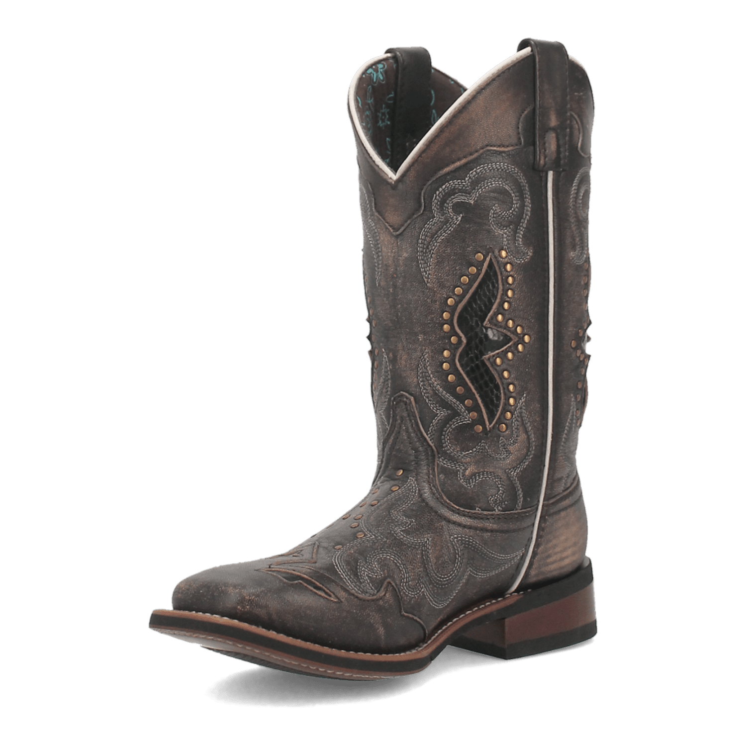 Laredo Spellbound Leather Boot - Luxe Black Ankle Boot