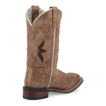 Laredo Spellbound Boot: Premium Leather Chelsea - Brown