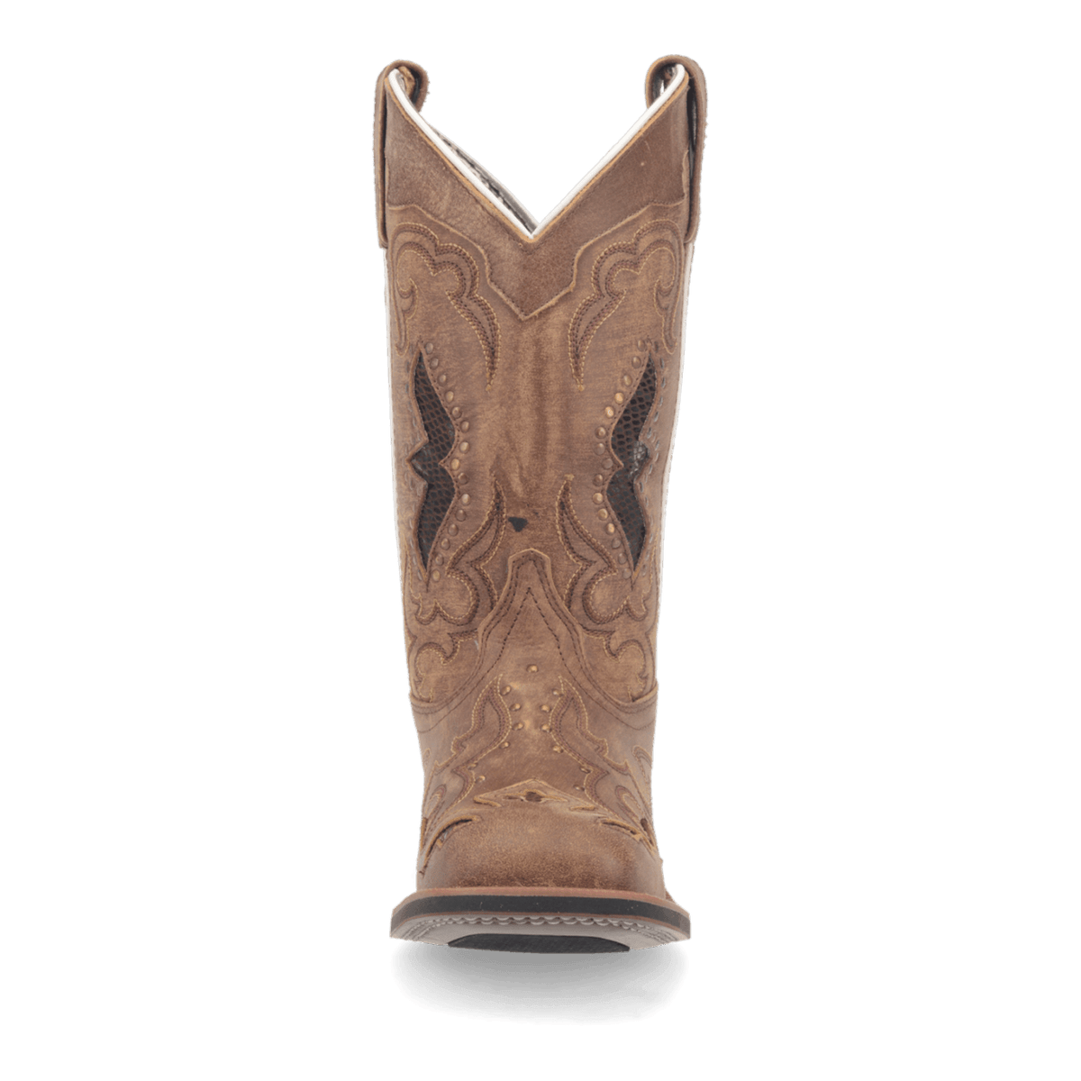 Laredo Spellbound Boot: Premium Leather Chelsea - Brown
