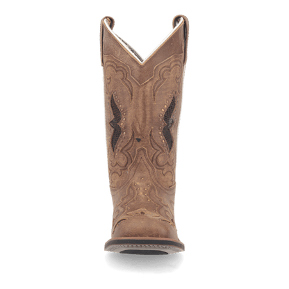 Laredo Spellbound Boot: Premium Leather Chelsea - Brown