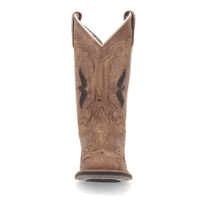 Laredo Spellbound Boot: Premium Leather Chelsea - Brown