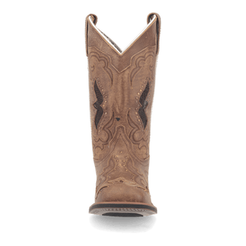 Laredo Spellbound Boot: Premium Leather Chelsea - Brown