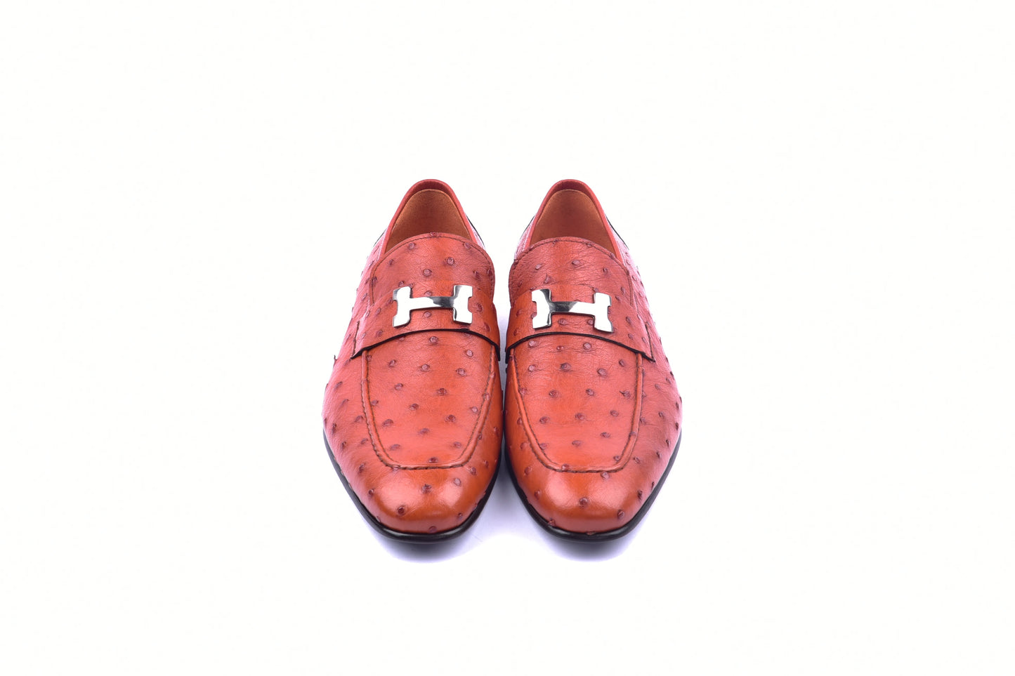 C02008-5760 H buckle -Orange Ostrich - Image 4
