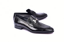 C01998-5760V H buckle Vita Calf Skin-Black