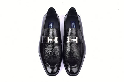 C01998-5760V H buckle Vita Calf Skin-Black - Image 2