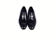 C02006-5760 H buckle Lux Calf High Gloss Black