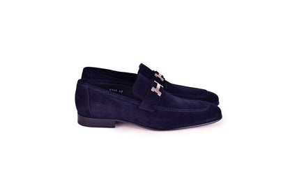 C02005-5760S H buckle Suede-Navy - Image 2