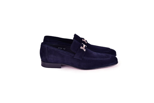C02005-5760S H buckle Suede-Navy - Image 2