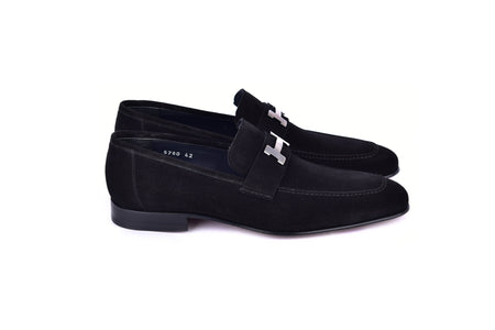 C02003-5760S H buckle Suede-Black
