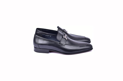 C021-5760 H Buckle Black Calf - Image 2