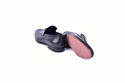 C021-5760 H Buckle Black Calf - Image 3