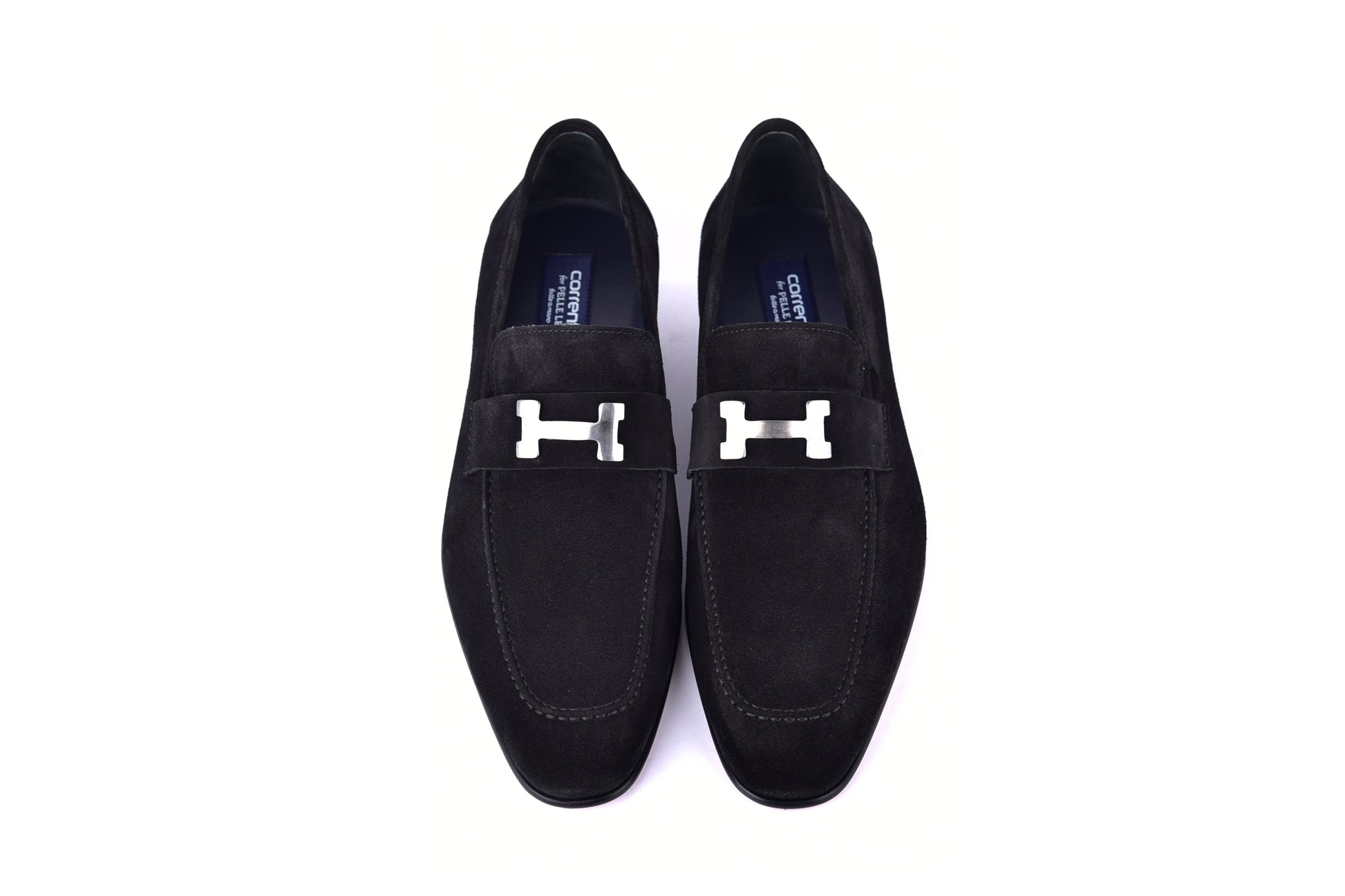 C02003-5760S H buckle Suede-Black - Image 4