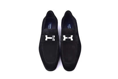 C02003-5760S H buckle Suede-Black - Image 4
