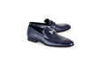 C02001-5760V H buckle Vita Calf Skin- Navy
