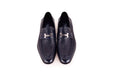 C02001-5760V H buckle Vita Calf Skin- Navy