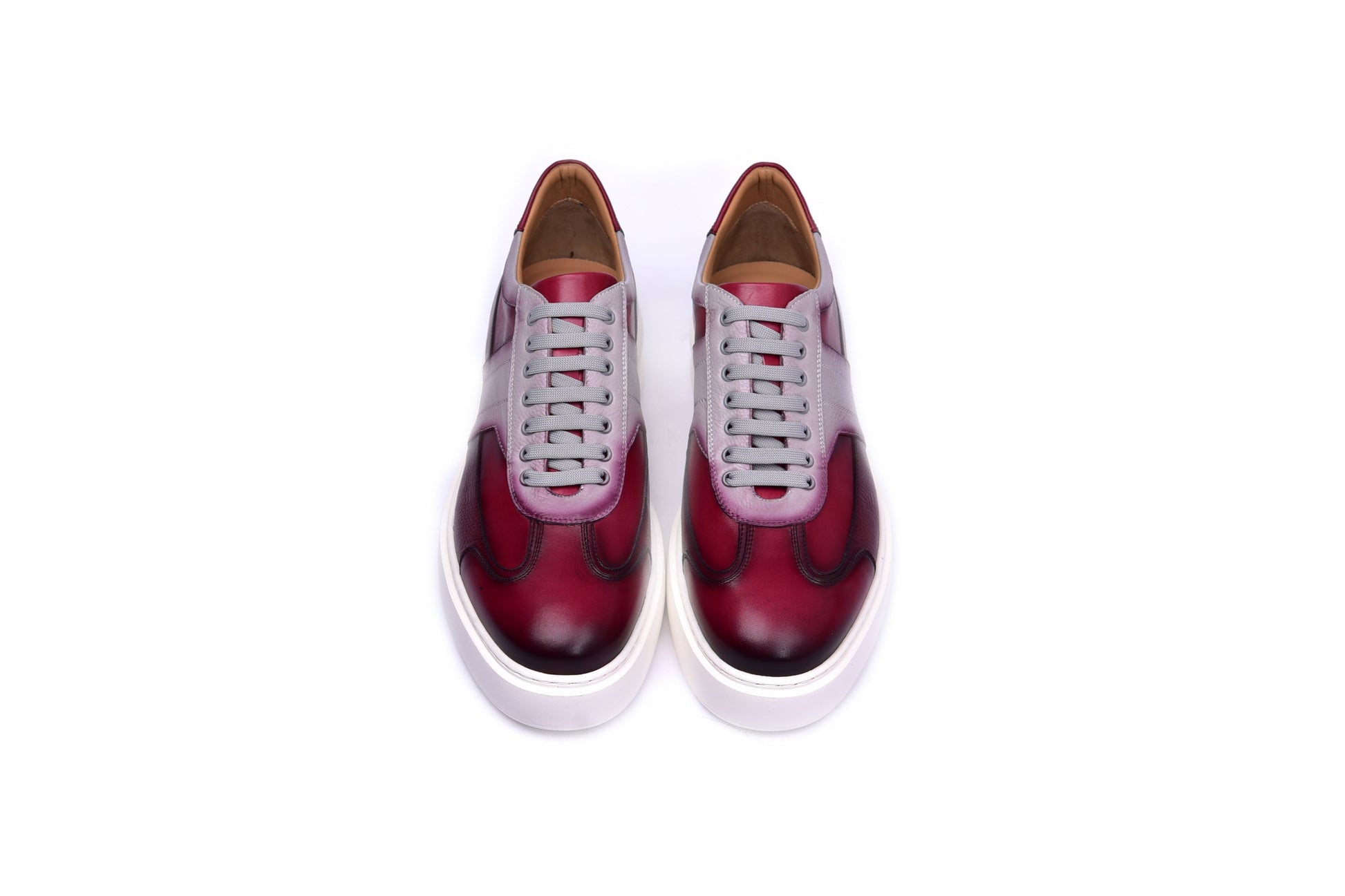 C001301-5769 Fashion Sneaker- Burgundy - Image 4