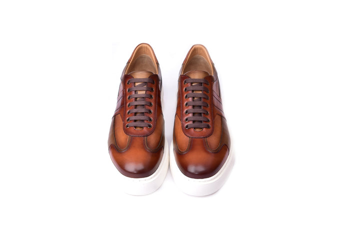 C0013013-5769 Fashion Sneaker- Tan - Image 4