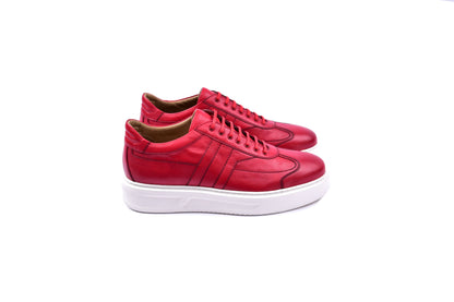 C0013016-5769 Fashion Sneaker- Red - Image 2