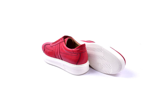 C0013016-5769 Fashion Sneaker- Red - Image 4