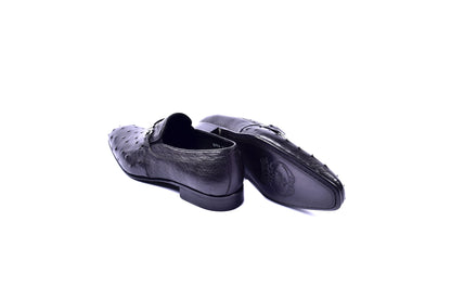 C0225-5776 Genuine Ostrich- Black - Image 4