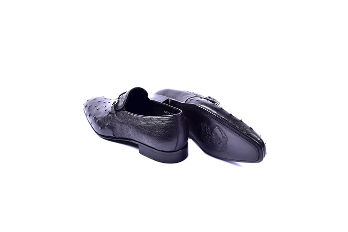 C0225-5776 Genuine Ostrich- Black - Image 4