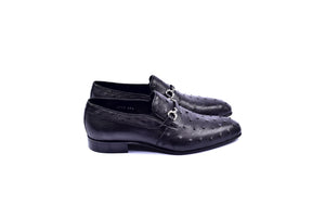 C0225-5776 Genuine Ostrich- Black - Image 2