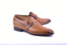 C0227-5776 Genuine Ostrich- Tan