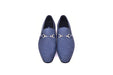 C0223-5776 Buckle hand woven Loafer Navy