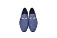 C0223-5776 Buckle hand woven Loafer Navy