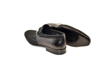 C0220-5776 Hand Made Woven Black