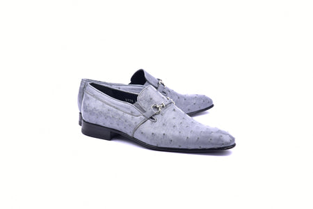 C0228-5776 Genuine Ostrich- Grey