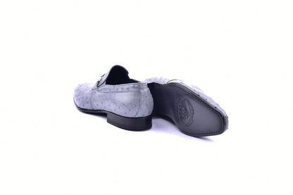 C0228-5776 Genuine Ostrich- Grey - Image 4