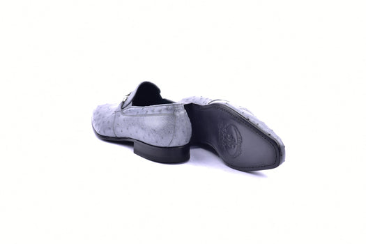 C0228-5776 Genuine Ostrich- Grey - Image 4