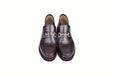 C03024-5786C Horn Back Print Leather- Brown