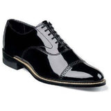 Stacy Adams Shoes Concorde Patent Leather Oxford Tuxedo Black 11003-01