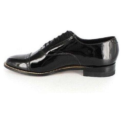 Stacy Adams Shoes Concorde Patent Leather Oxford Tuxedo Black 11003-01