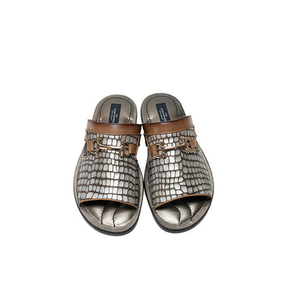 C003-Corrente 5827 Sandal- Silver - Image 3