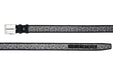 CBelt -5829- Design Leather Belt - Black